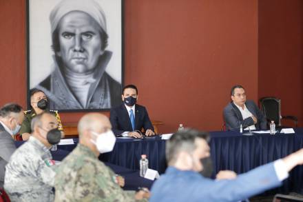 Desde el Grupo de Inteligencia Operativo, fortalecimiento de la seguridad en la región Zitácuaro 