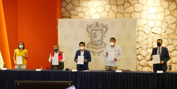 Firman Acuerdo contra la violencia política hacia las mujeres en razón de género  