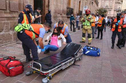 Participa Michoacán en el Primer Simulacro Nacional de sismo 2021 