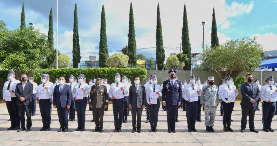 Concluyen su formación policial 46 nuevos Elementos 