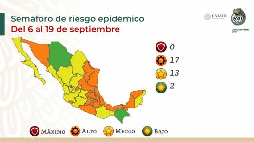 Michoacán pasará a Semáforo Amarillo  