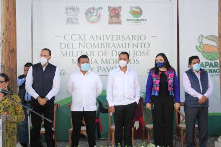 Es momento de seguir el ejemplo de Morelos, trabajar unidos por Michoacán: Carlos Torres Piña 