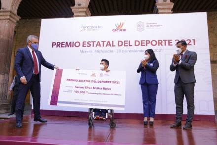 Deportistas pueden contar con el Gobierno de Michoacán: Alfredo Ramírez Bedolla 