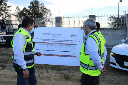 Alfredo Ramirez Bedolla Inaugura  el tramo carretero Zamora-Vista Hermosa 