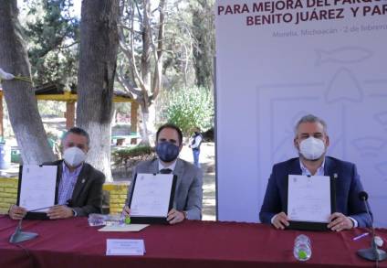 Gobierno de Michoacán y Fomento Social Citibanamex A.C. invertirán 13 mdp en Zoológico y Parque 150 de Morelia 