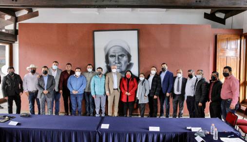 Atiende Gobierno de Michoacán temas de seguridad con alcaldes 