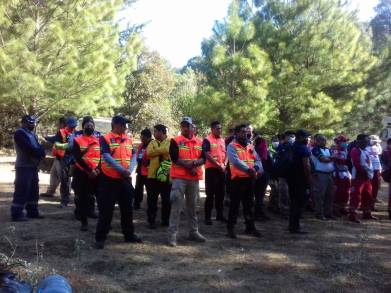 Continúan labores de búsqueda en el cerro El Tzirate en Quiroga 