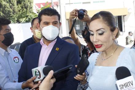 Presenta PRD queja ante CEDH contra el exceso de fuerza pública en la marcha por el 8M 