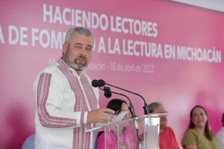 Convoca Alfredo Ramírez Bedolla a la rebelión de las conciencias a través de la lectura 
