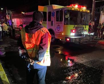 Atiende PC Estatal en instalaciones de la CFE la Fuerte Explosión ocurrida en Ciudad Industrial de Morelia