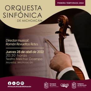 Regresan los conciertos de la OSIDEM con interpretaciones de Paul Hindemith y Franz Schubert 