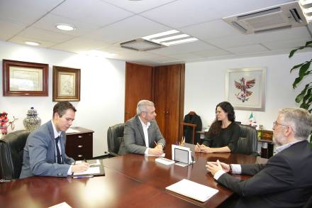 Alfredo Ramírez Bedolla revisa con STPS proceso para dar seguridad social a jornaleros agrícolas 