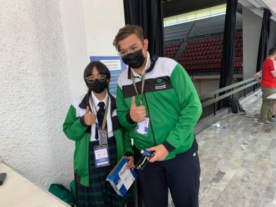 Alumnos del Conalep Apatzingán ganan medalla de plata en Infomatrix World Finals 2022 