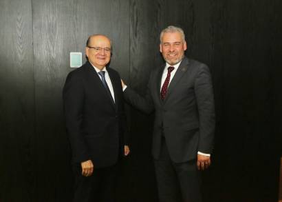 Ramírez Bedolla analiza con líder sindical del IMSS la creación de mil plazas  laborales 