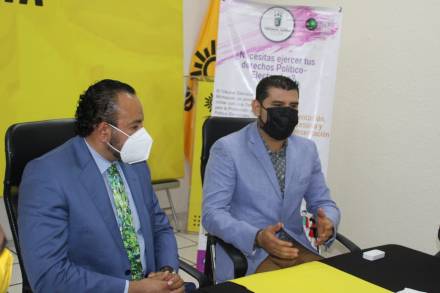 Se coordina PRD con el Tribunal Electoral (TEEM) para iniciar ruta de capacitación 