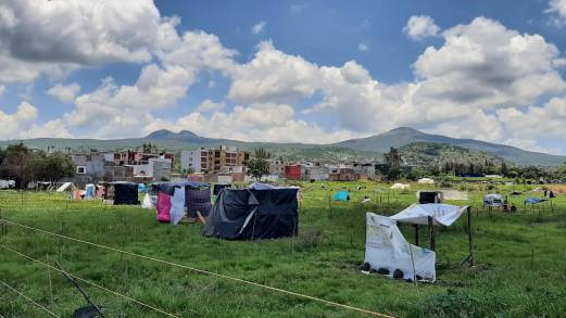 En acción operativa, recuperan FGE y Guardia Civil ejido en Morelia; hay cinco detenidos 
