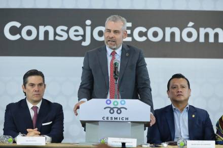 Llama Bedolla a integrantes del CESMICH a trabajar en unidad en beneficio del estado* 