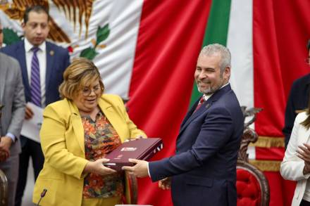 En un año, recuperamos el rumbo y devolvimos Michoacán a las y los michoacanos: Alfredo Ramírez Bedolla 