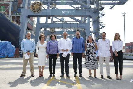LC, con capacidad para convertirse en el Puerto del Bajío, coinciden Bedolla y Kuri 