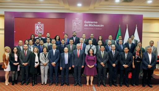 Coinciden Bedolla y jueces en reforma urgente para agravar el delito de extorsión 