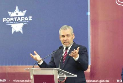 Contratar y certificar más policías municipales, prioridad del Fortapaz 2023: Alfredo Ramírez Bedolla 