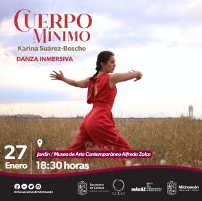  Macaz ofrecerá función de danza inmersiva Cuerpo mínimo 