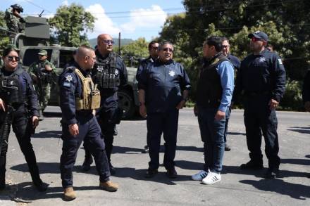 SSP refuerza sistema de seguridad interinstitucional en la región Uruapan 