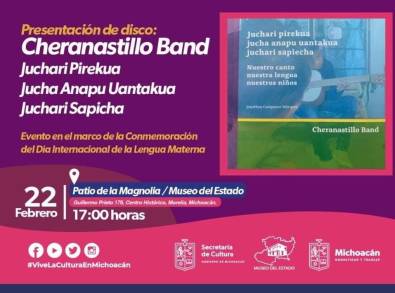 Invita Secum a la presentación discográfica de Cheranastillo 
