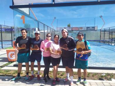 Atletas morelianos campeones absolutos del 2Â° Torneo Estatal de Pádel Michoacán 2023 