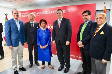 El Canciller Marcelo  Ebrard abre en Mumbai el Primer Consulado Mexicano Orientado a la Innovación e Inversión en Ciencia y Tecnología 