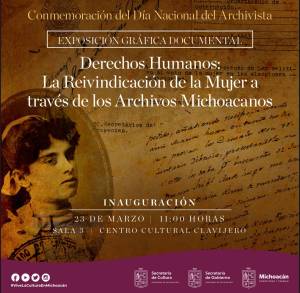 Invita Segob a la exposición gráfica documental sobre la reivindicación de las Mujeres 