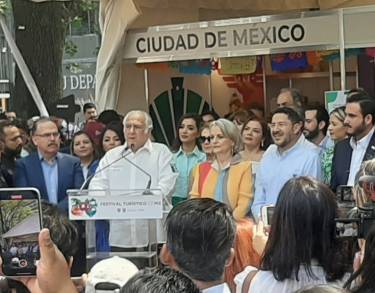Michoacán en la Ciudad de México en el Tianguis De Turismo  