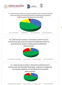 A favor del nuevo mercado municipal, 74% de patzcuarences: encuesta 