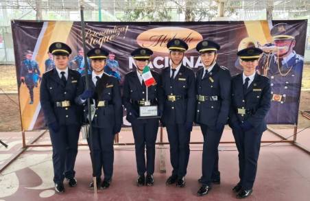 Participa FGE en el Concurso Nacional de Bandas de Guerra MAHEDU 2023 
