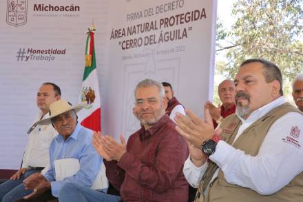 Se Decreta  Ãrea Natural Protegida al cerro del Ãguila 