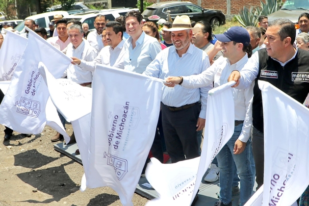 Arranca Bedolla reconstrucción de la carretera Cointzio-La Huerta 