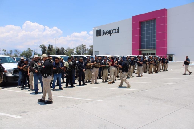 Realiza FGE y SSP operativo para el combate de delitos de alto impacto, en la región Zamora 