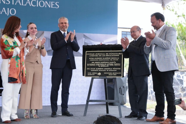 Pone en marcha  Alfredo Ramírez Bedolla Ciudad Judicial de Pátzcuaro 