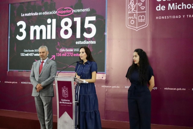 Se inscriben 15 mil estudiantes más de media superior y superior 