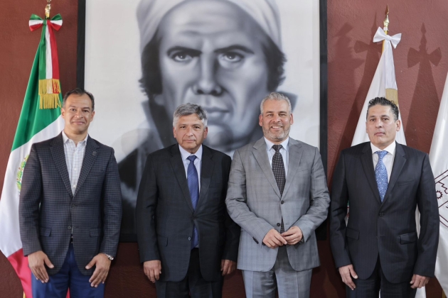  FGR y Ramírez Bedolla refrendan coordinación estratégica para preservar la Paz 