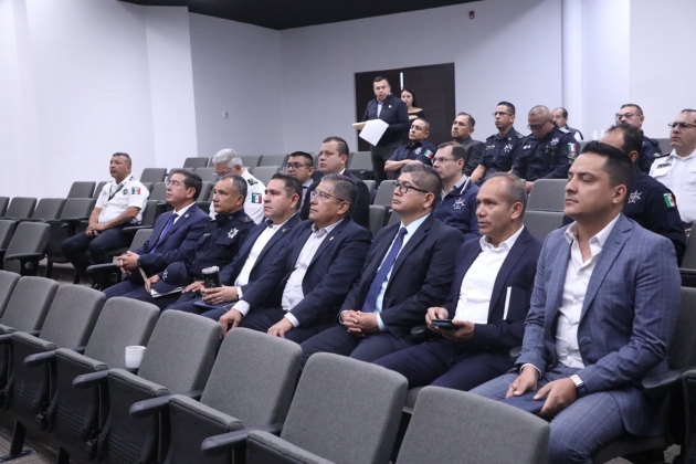 Mandos de la SSP fortalecen actuar policial, con capacitación de la Policía Nacional de España 