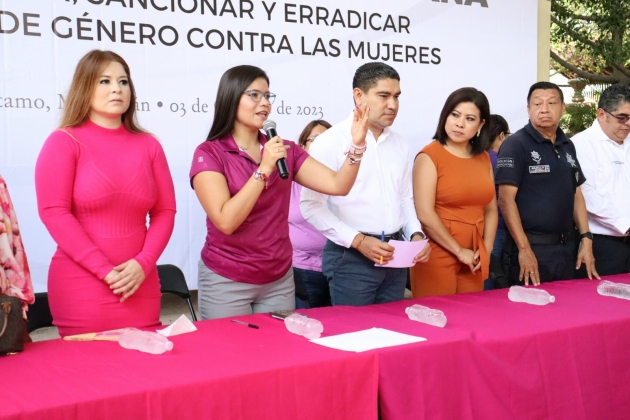 Instalan en Huetamo Comité de Vigilancia para prevenir Violencia de Género 