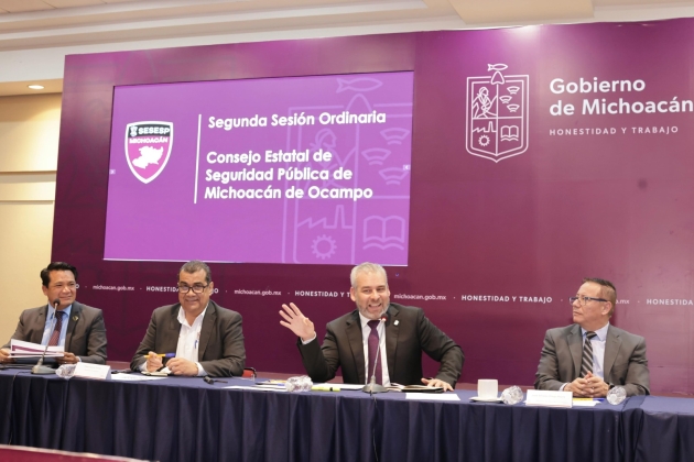 Fortapaz 2024 tendrá solo aportación estatal para seguridad a municipios: Ramírez Bedolla