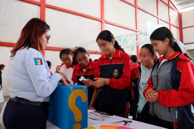 Continúa FGE con jornada sobre Educación Sexual para Adolescentes, en Peribán 