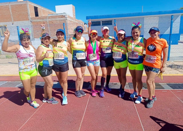 Brillan morelianos en 7ª Copa de Atletismo Máster Cuna de la Independencia 