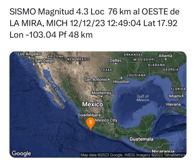 Realiza PC recorridos de vigilancia tras sismo en LC; no se registran afectaciones 