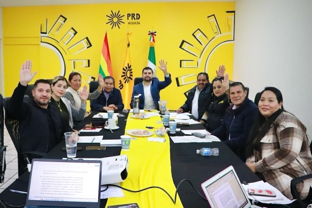 Cierra filas el Partido del Sol Azteca PRD, por la UNIDAD en Michoacán 