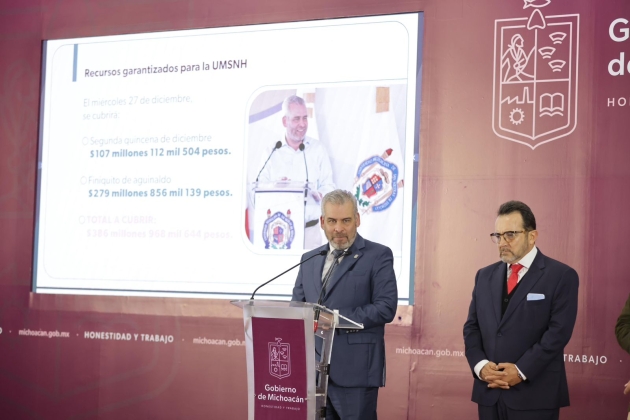 Más de 4 mil 661 mdp para hospitales del IMSS en Michoacán: Ramirez Bedolla 