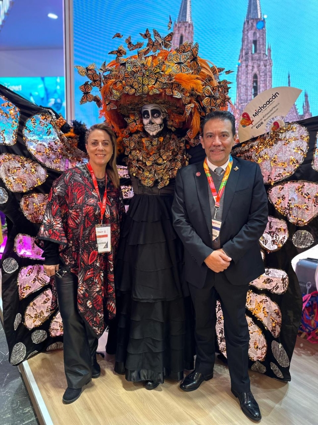 Atractivos de Michoacán en los ojos del mundo en la Fitur de Madrid 