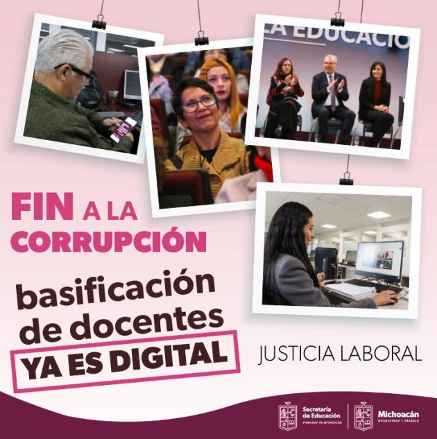 Desde este lunes la basificación de trabajadores de la educación ya será digital: SEE 